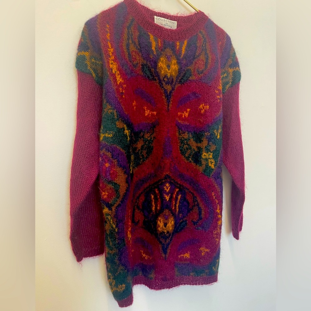 Vintage COLLECTIONS by Michelle Stuart Mohair Sweater Size Large